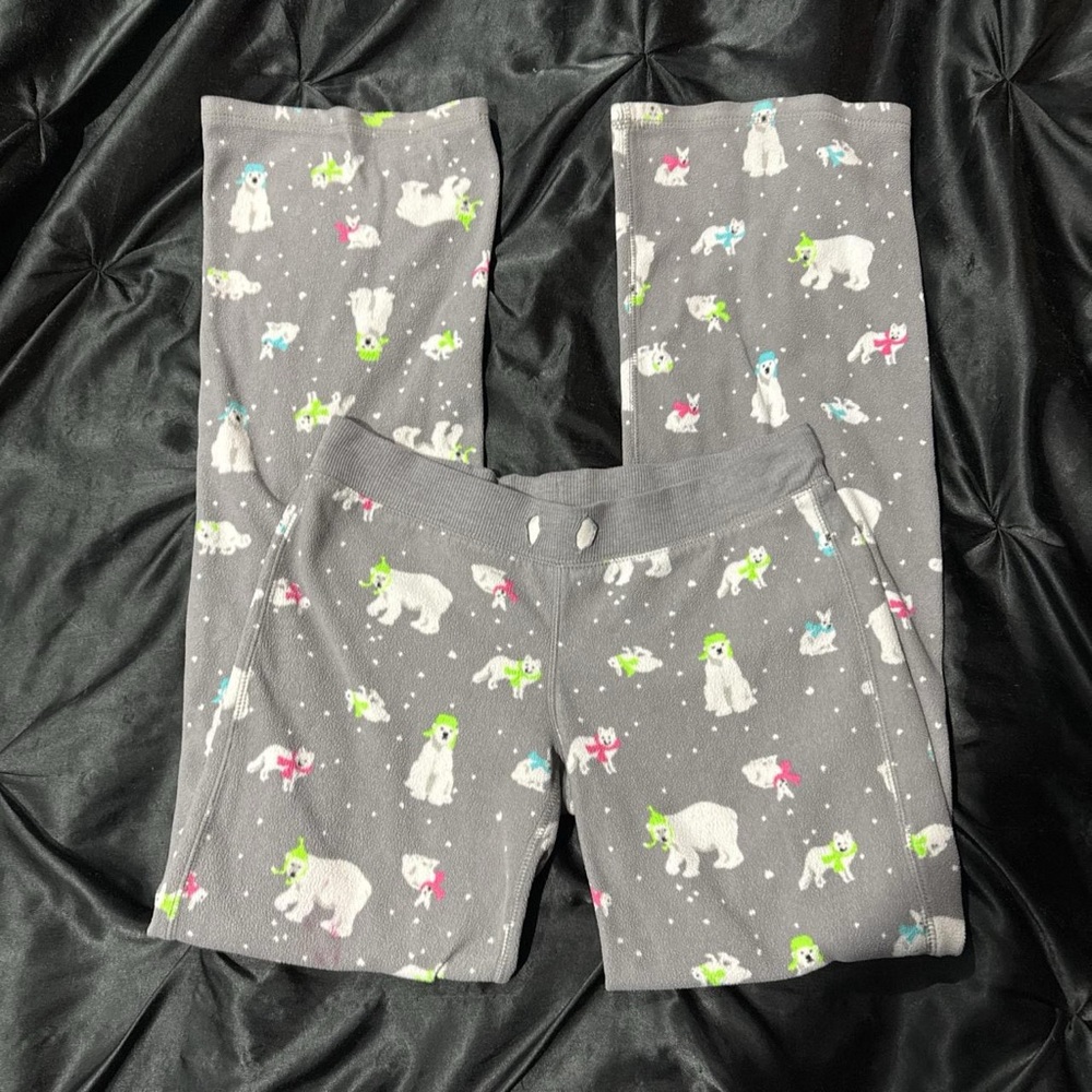 Pajamas with Polar Bear Print